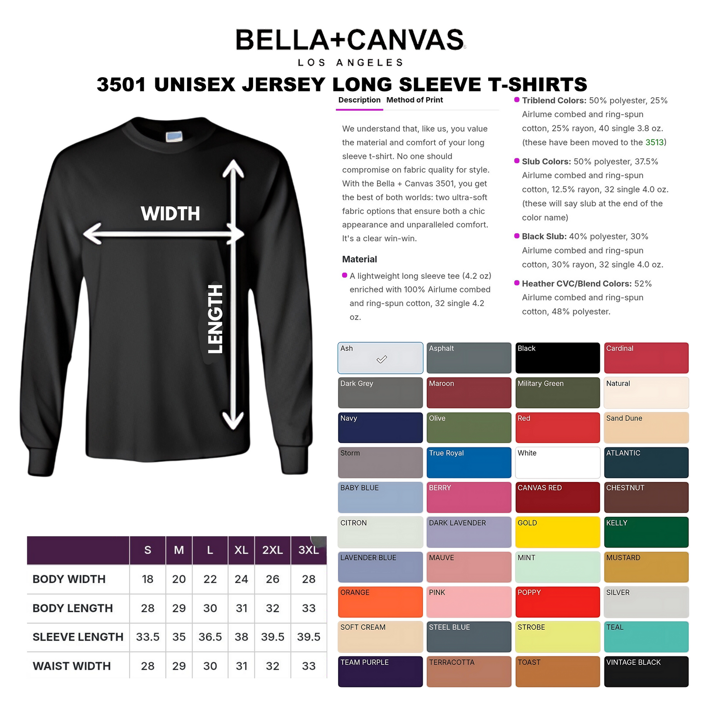 Custom Long Sleeve Shirt