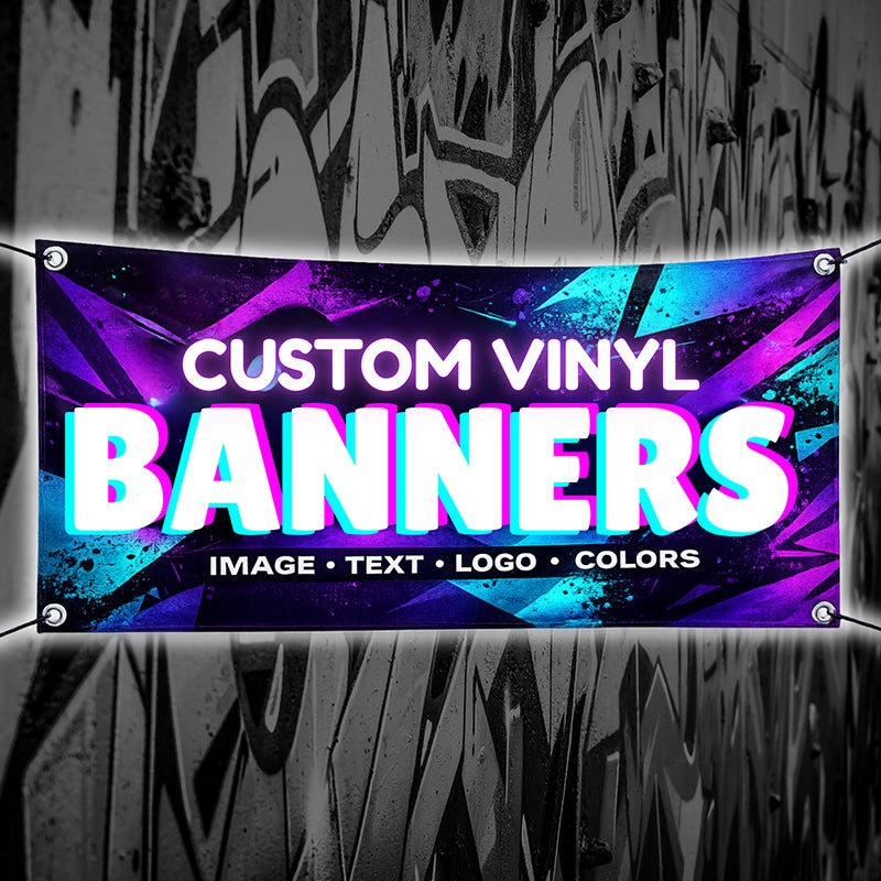 CUSTOM BANNERS