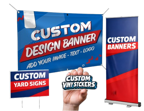 BANNER / STICKERS / SIGNS