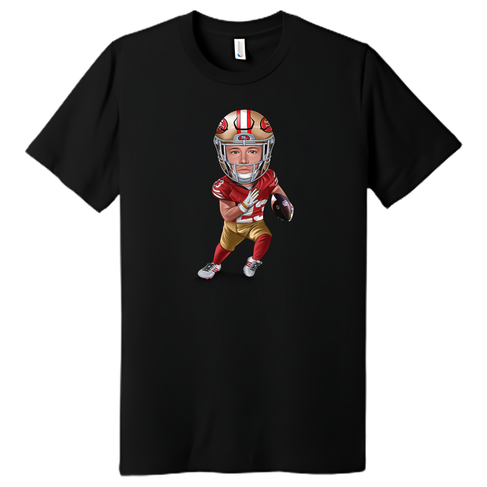 San Francisco 49ers Christian McCaffrey T-Shirt