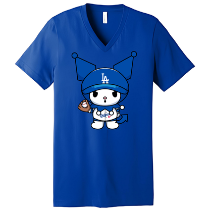 Kuromi Dodgers T-Shirt