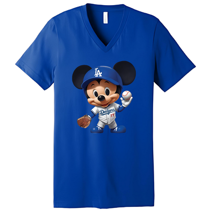 Los Angeles Dodgers Mickey Mouse T-Shirt