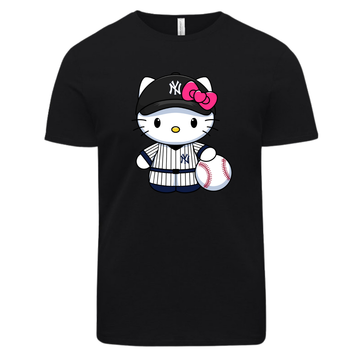 Hello Kitty New York Yankees T-Shirt - Unique Fan Merchandise